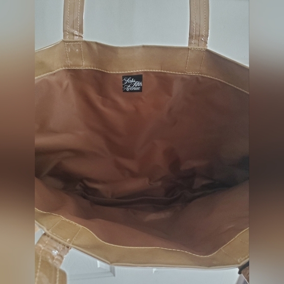NWT Saks Fifth Avenue Calendar Shopper Tote - Picture 6 of 8